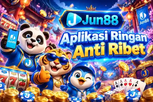 Ilustrasi aplikasi Jun88 anti-ribet dan ringan untuk perangkat Android entry-level