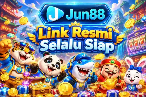 Ilustrasi link resmi Jun88 terintegrasi dengan koneksi aman dan akses langsung 24/7